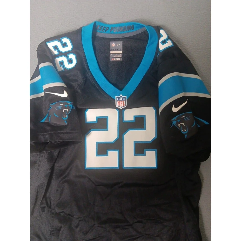 Womens Christian McCafferey Nike On Field Jersey Black Size XL EUC